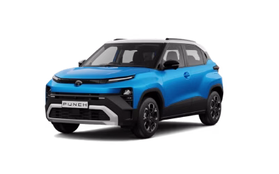Tata Punch - Cyantific Blue